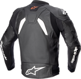 ALPINESTARS GP Plus v4 Leather Jacket - Black/White - US 38 / EU 48 3100524-12-48