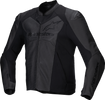 ALPINESTARS Faster v3 Airflow Leather Jacket - Black/Black - US 38 / EU 48 3103625-1100-48