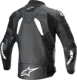 ALPINESTARS GP Plus R v4 Airflow Leather Jacket - Black/White - US 38 / EU 48 3100624-12-48
