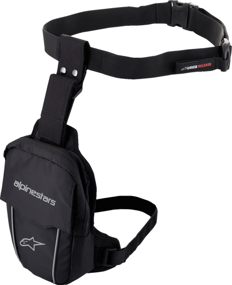 ALPINESTARS Thigh Bag - Black 6108121-1100-OS