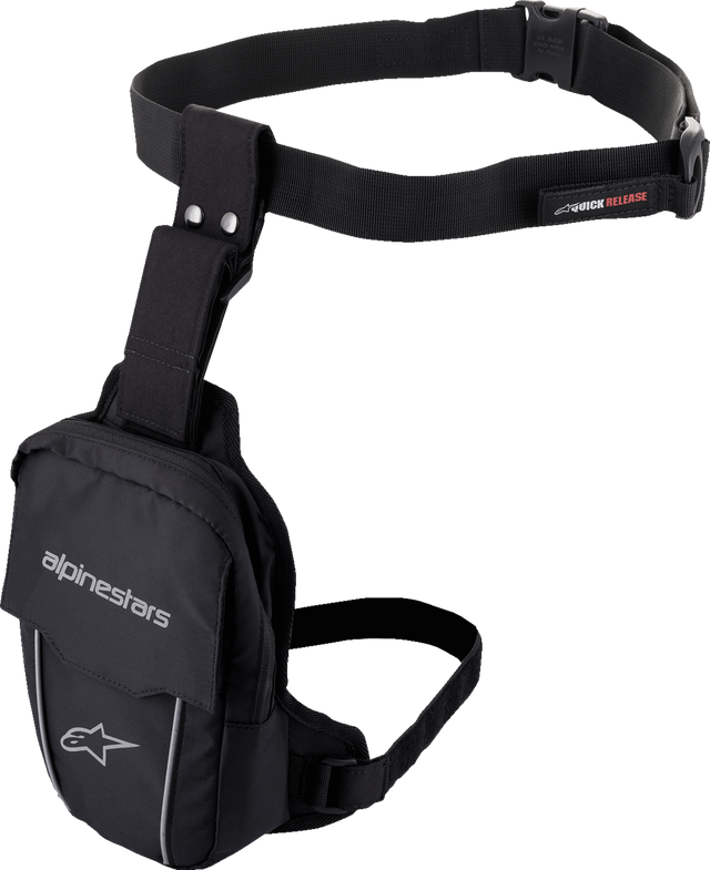 ALPINESTARS Thigh Bag - Black 6108121-1100-OS