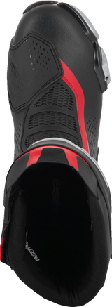 ALPINESTARS SMX-6 V3 Vented Boots - Black/Silver/Red - US 6.5/EU 40 2223225-199-40