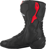 ALPINESTARS SMX-6 V3 Vented Boots - Black/Silver/Red - US 6.5/EU 40 2223225-199-40