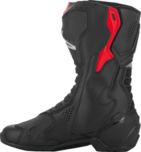 ALPINESTARS SMX-6 V3 Vented Boots - Black/Silver/Red - US 6.5/EU 40 2223225-199-40