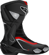ALPINESTARS SMX-6 V3 Boots - Black/Silver/Red - US 12.5/EU 48 2223025-199-48