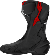ALPINESTARS SMX-6 V3 Boots - Black/Silver/Red - US 12.5/EU 48 2223025-199-48