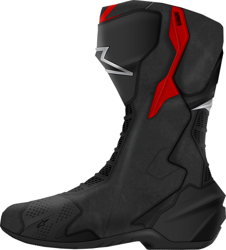 ALPINESTARS SMX-6 V3 Boots - Black/Silver/Red - US 12.5/EU 48 2223025-199-48