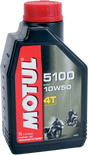 MOTUL 5100 4T Synthetic Blend Oil - 10W-50 - 1L 104074