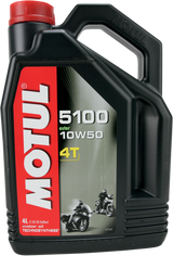 MOTUL 5100 4T Synthetic Blend Oil - 10W-50 - 4L 104076