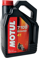 MOTUL 7100 4T Synthetic Oil - 20W-50 - 4L 104104