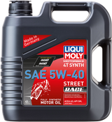 LIQUI MOLY Street Race Synthetic 4T Oil - 5W-40 - 4L 20076