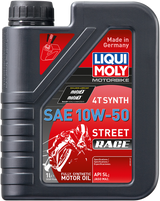 LIQUI MOLY Street Race Synthetic 4T Oil - 10W-50 - 1L 20066