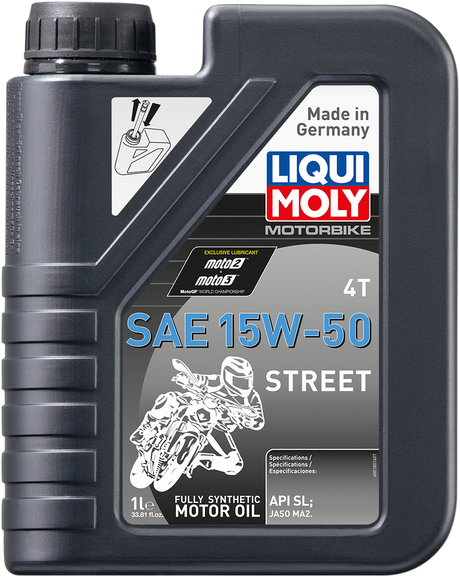 LIQUI MOLY Street 4T Oil - 15W-50 - 1 liter 20058