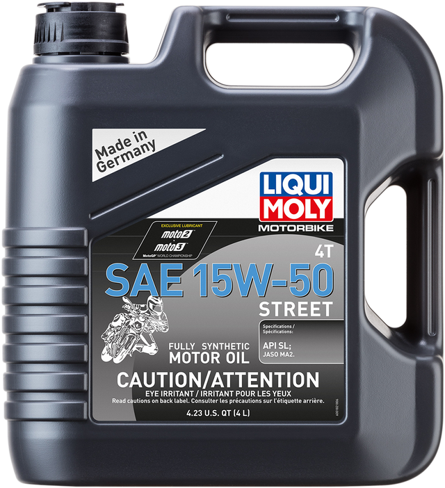LIQUI MOLY Street 4T Oil - 15W-50 - 4 liter 20060