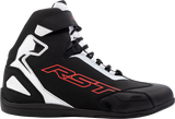 Sabre Moto Shoe Ce Boot Black / White / Red  Sz 7