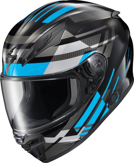 Exo R430 Full Face Helmet Paradox Light Blue 2x