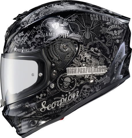 Exo R330 Full Face Helmet Shake 2 Black 2x