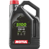 Motul 5100 4T 10W-40 Synthetic Blend Motorcycle Oil – 4L