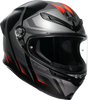 AGV K6 S Helmet - Karve - Matte Black/Gray/Red - Small 2118395002-024-S