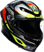 AGV K6 S Helmet - Erazer - Black/Red/Yellow Fluo - Small 2118395002-026-S