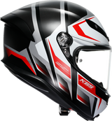 AGV K6 S Helmet - Karve - Matte Black/White/Red - Small 2118395002-025-S