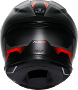 AGV K6 S Helmet - Karve - Matte Black/Gray/Red - Small 2118395002-024-S