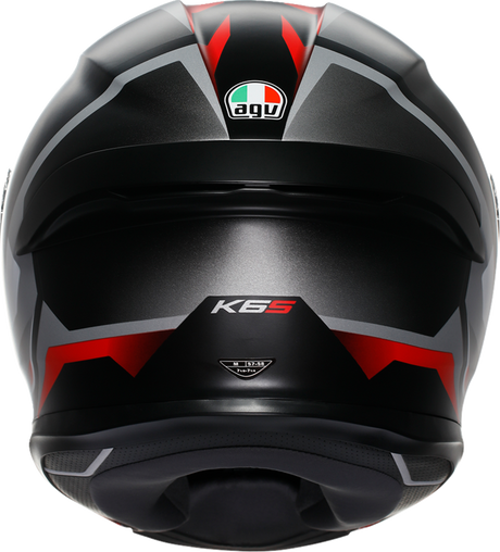AGV K6 S Helmet - Karve - Matte Black/White/Red - Small 2118395002-025-S
