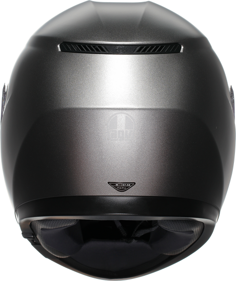 AGV K3 Helmet - Mono - Matte Luna Gray - XS 2118381004-023-XS