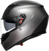 AGV K3 Helmet - Mono - Matte Luna Gray - XS 2118381004-023-XS
