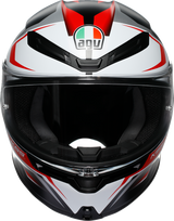 AGV K6 S Helmet - Karve - Matte Black/White/Red - Small 2118395002-025-S