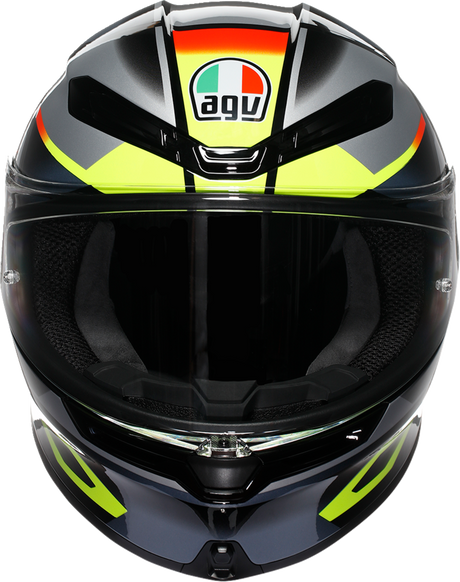 AGV K6 S Helmet - Erazer - Black/Red/Yellow Fluo - Small 2118395002-026-S
