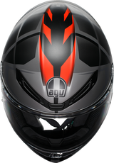 AGV K6 S Helmet - Karve - Matte Black/Gray/Red - Small 2118395002-024-S