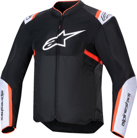 ALPINESTARS T-SPS Air v2 Jacket - Black/White/Red Fluo - Small 3301025-1231-S