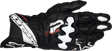 ALPINESTARS GP Plus R V3 Leather Gloves - Black/White - Small 3550825-12-S