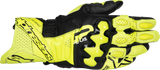 ALPINESTARS GP Plus R V3 Leather Gloves - Fluo Yellow/Black - Small 3550825-551-S