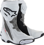 ALPINESTARS Supertech R Vented Boots - White/Gray/Black - US 4 / EU 37 2220121-2024-37