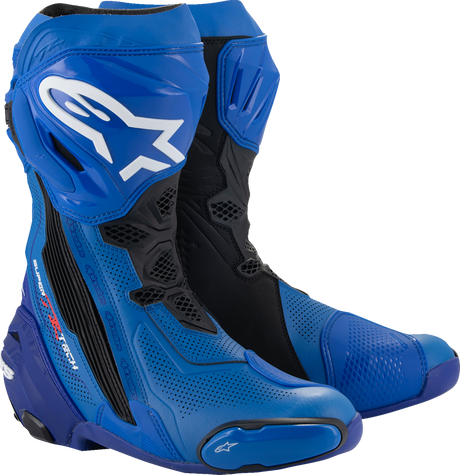 ALPINESTARS Supertech R Vented Boots - Blue/Black - US 6 / EU 39 2220121-713-39