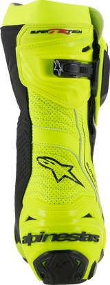 ALPINESTARS Supertech R Vented Boots - Fluorescent Yellow/Black - US 6 / EU 39 2220121-551-39