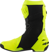 ALPINESTARS Supertech R Vented Boots - Fluorescent Yellow/Black - US 6 / EU 39 2220121-551-39
