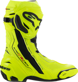 ALPINESTARS Supertech R Vented Boots - Fluorescent Yellow/Black - US 6 / EU 39 2220121-551-39