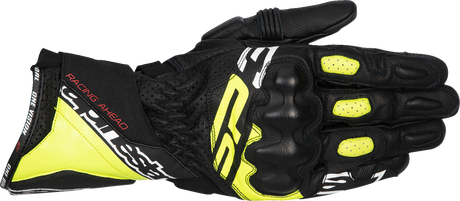 ALPINESTARS SP-3 Gloves - Black/Fluo Yellow/White - Small 3550925-158-S