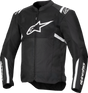ALPINESTARS T-SPS Air v2 Jacket - Black/White - Small 3301025-12-S