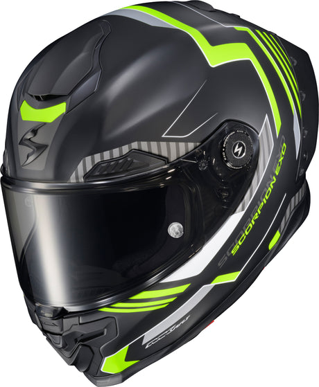 Apex Exo Warp Full Face Helmet Atarax Black/Hi Vis 2x