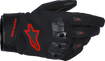 ALPINESTARS SP X Z WP Gloves - Black/Fluo Red - Small 3520126-1030-S
