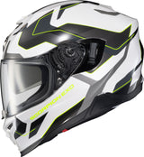 Exo T520 Full Face Helmet Zuse White/Hi Viz 2x