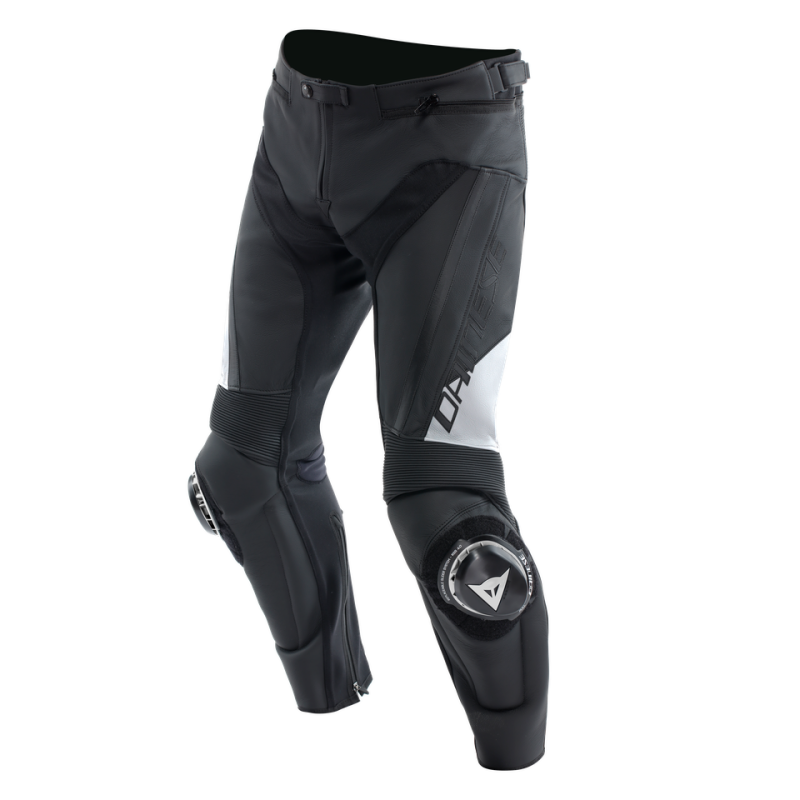 Dainese Delta 4 Leather Pants Black/White Size - 50