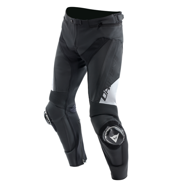 Dainese Delta 4 Leather Pants Black/White Size - 50