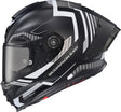 Apex Exo Warp Full Face Helmet Atarax Black/White 2x
