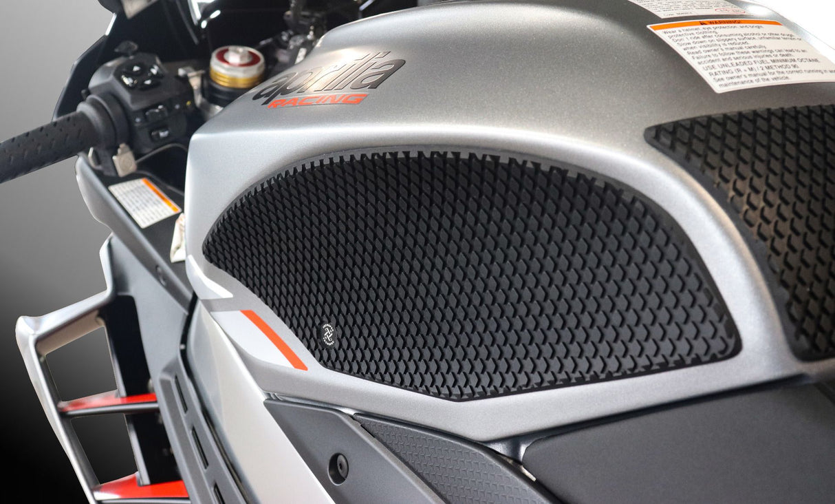 TechSpec Snake Skin Tank Grip Kit – Aprilia RSV4 1100 / RSV4 1100 Factory (2021–2025+)