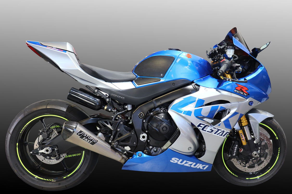 TechSpec Snake Skin Tank Grip Kit – Suzuki GSX-R1000 / R (2017–2025+)
